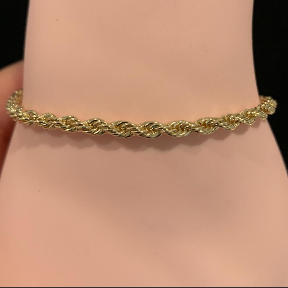 Chic Gold Rope Bracelet for Kids